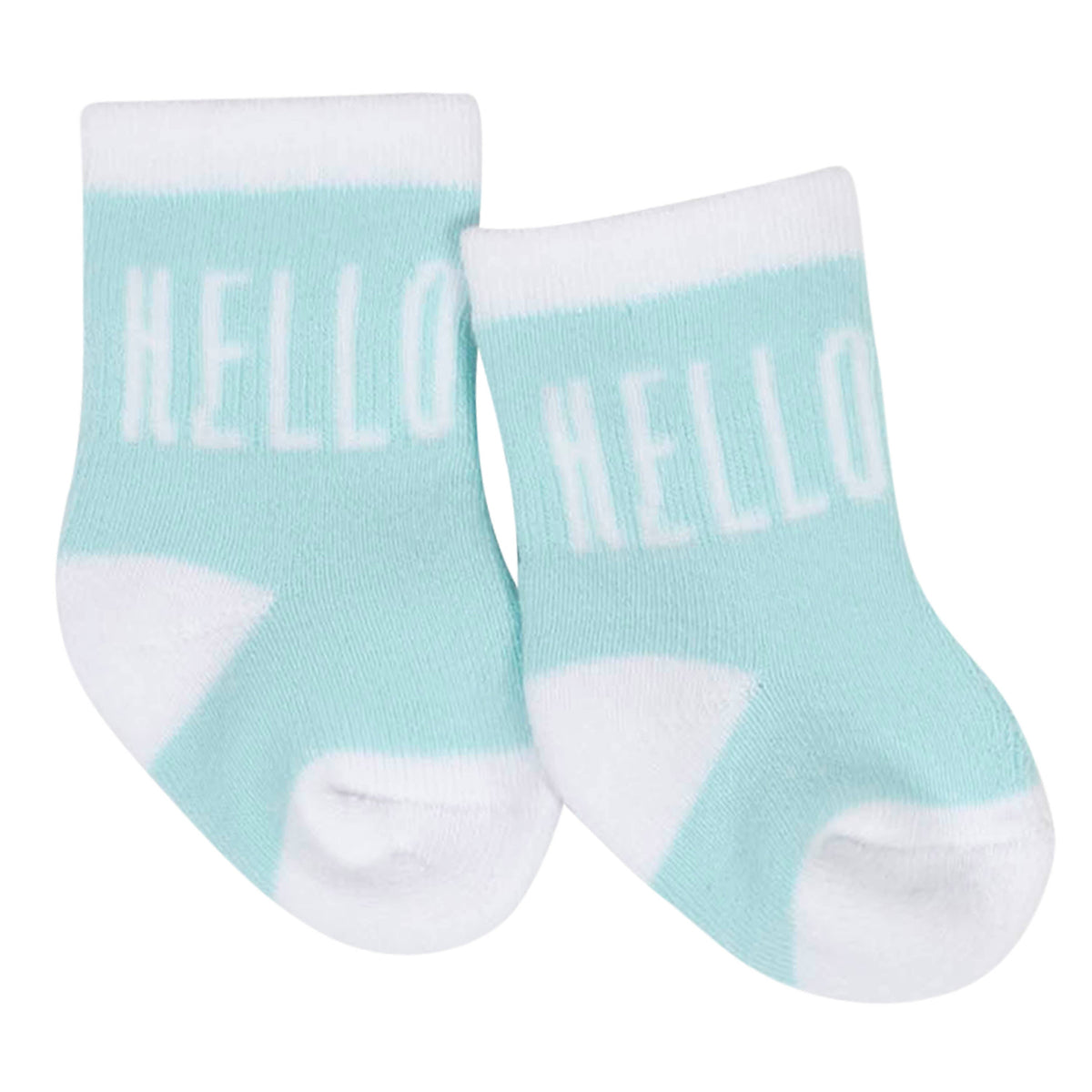 6-Pack Neutral Elephant Wiggle Proof Terry Crew Socks, additional view 6
