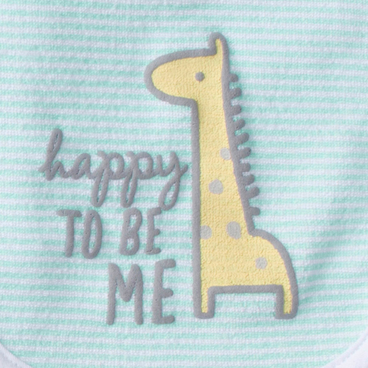 3-Pack Neutral Elephant Terry Burp Cloths, additional view 1