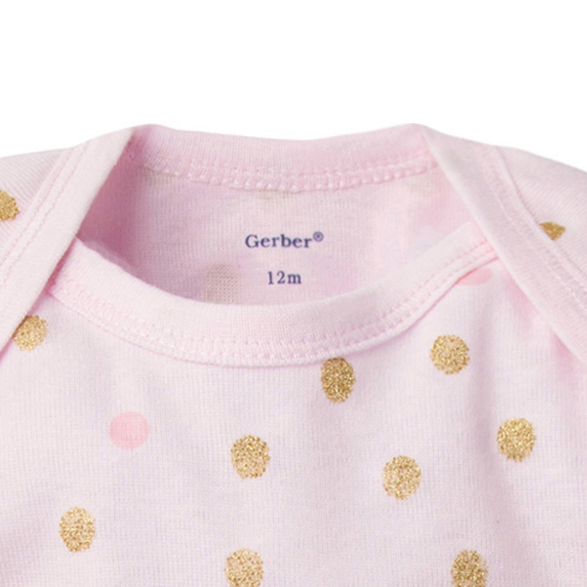 4-Pack Girls Princess Castle Short Sleeve Onesies Bodysuits, additional view 2