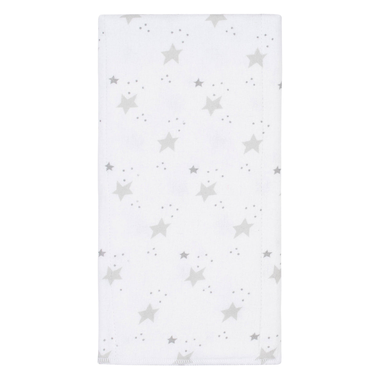 8-Pack Baby Neutral Sheep Flannel Burp Cloths, additional view 3