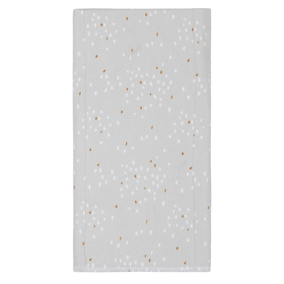 8-Pack Baby Neutral Sheep Flannel Burp Cloths, additional view 4