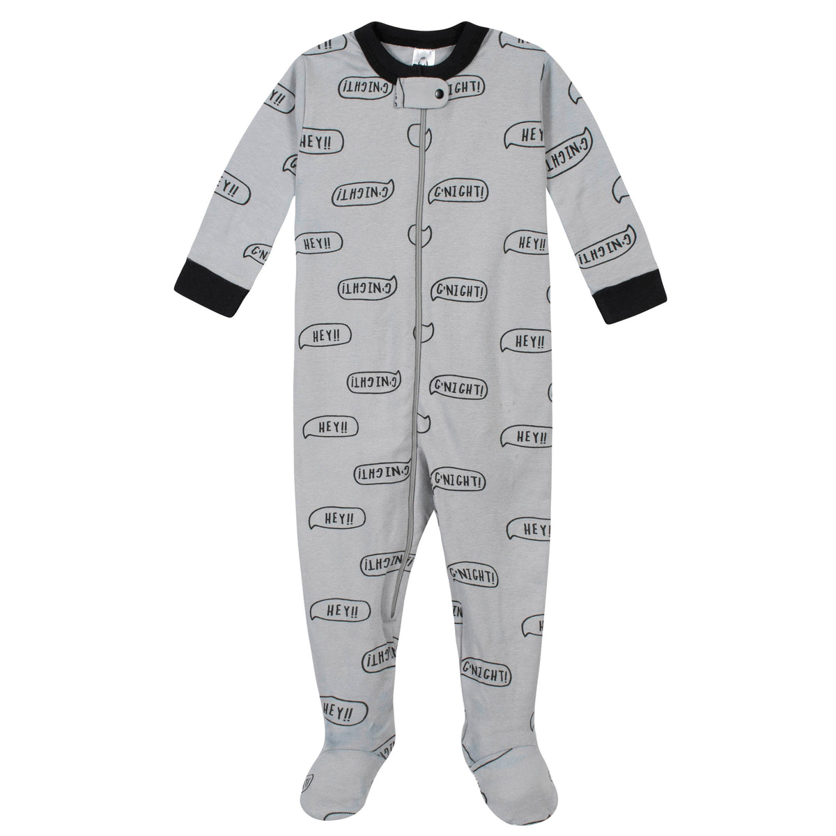2-Pack Baby Boys Monster Footed Snug Fit Footed Pajamas, additional view 2
