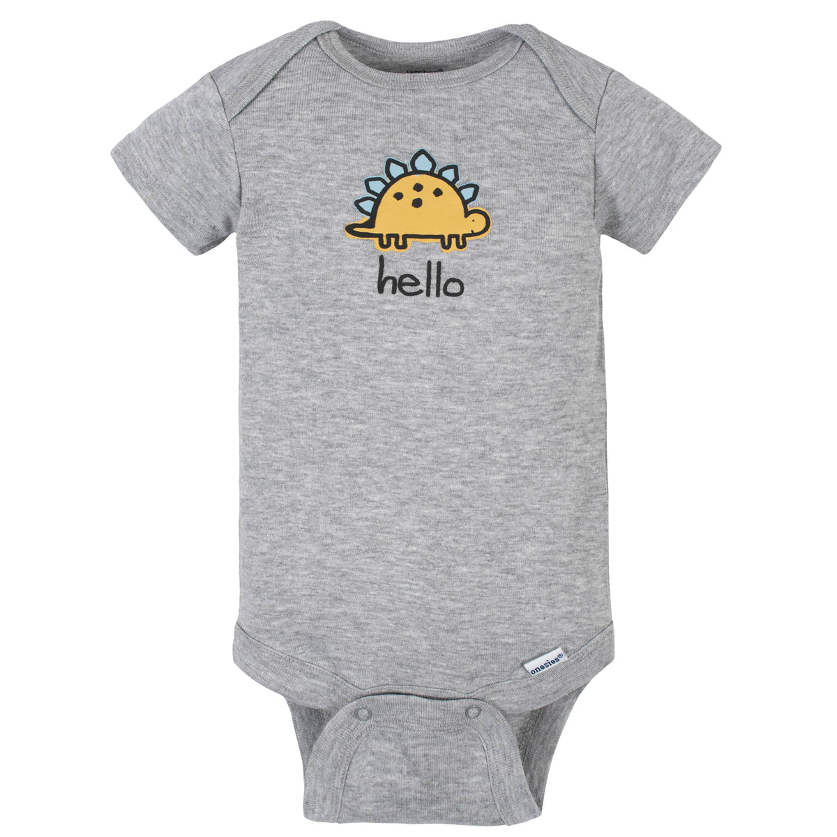 8-Pack Baby Boys Dinosaur Short Sleeve Onesies Bodysuits, additional view 6