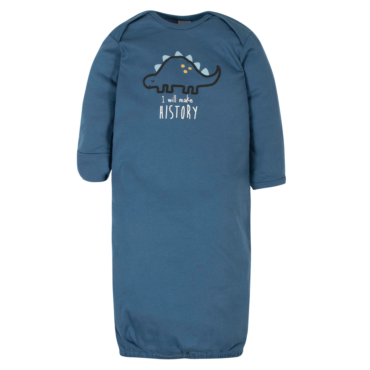 4-Pack Baby Boys Dinosaur Gowns, additional view 1