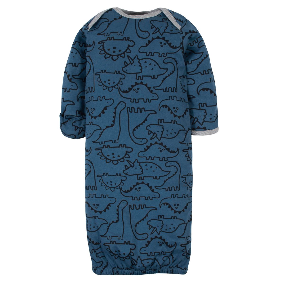 4-Pack Baby Boys Dinosaur Gowns, additional view 3