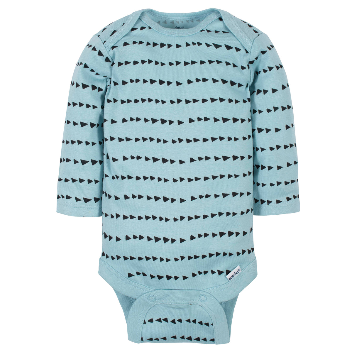 6-Pack Baby Boys Dinosaur Long Sleeve Onesies Bodysuits, additional view 3