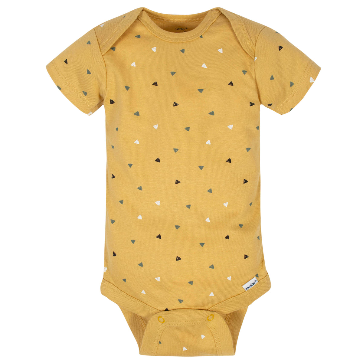 8-Pack Baby Boys Tiger Short Sleeve Onesies Bodysuits, additional view 3
