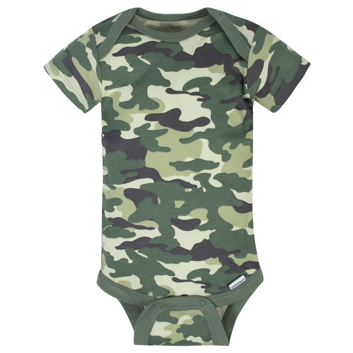 8-Pack Baby Boys Tiger Short Sleeve Onesies Bodysuits, additional view 5