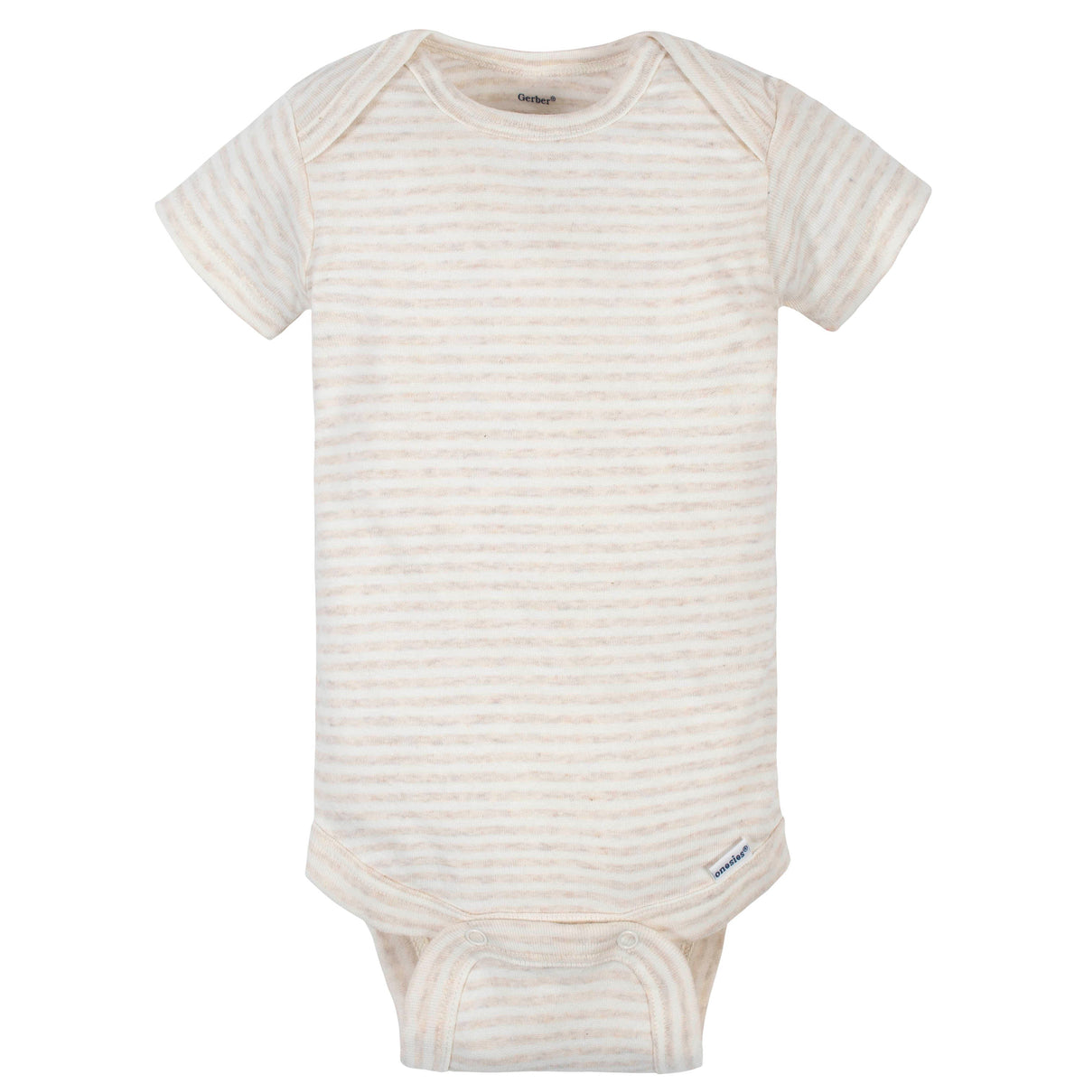 8-Pack Baby Boys Tiger Short Sleeve Onesies Bodysuits, additional view 6