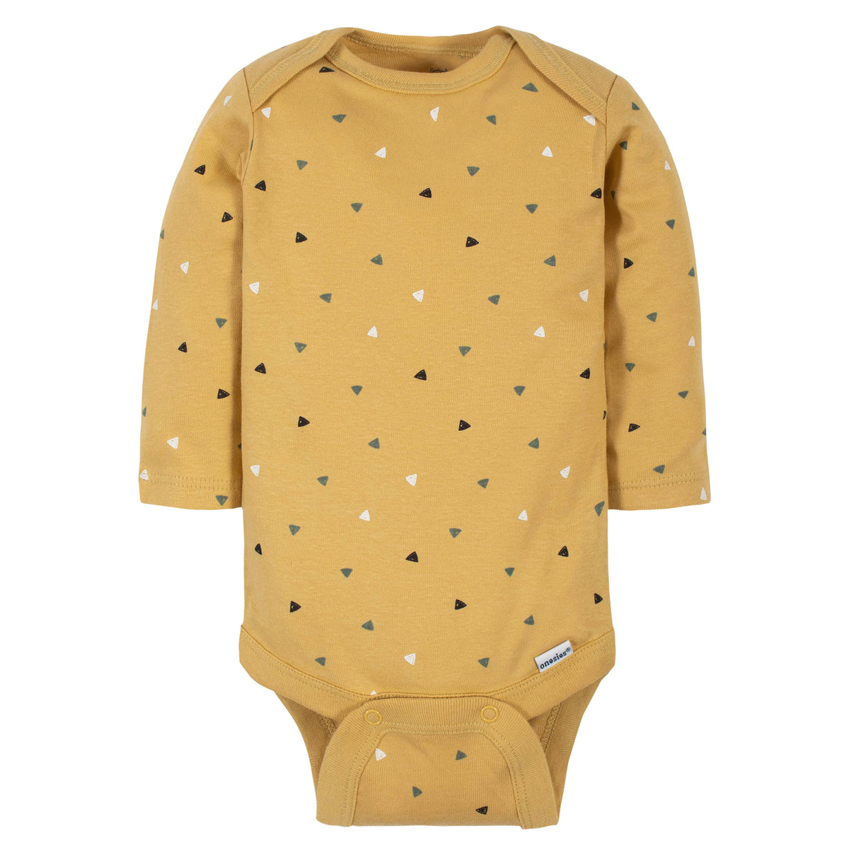 6-Pack Baby Boys Tiger Long Sleeve Onesies Bodysuits, additional view 3