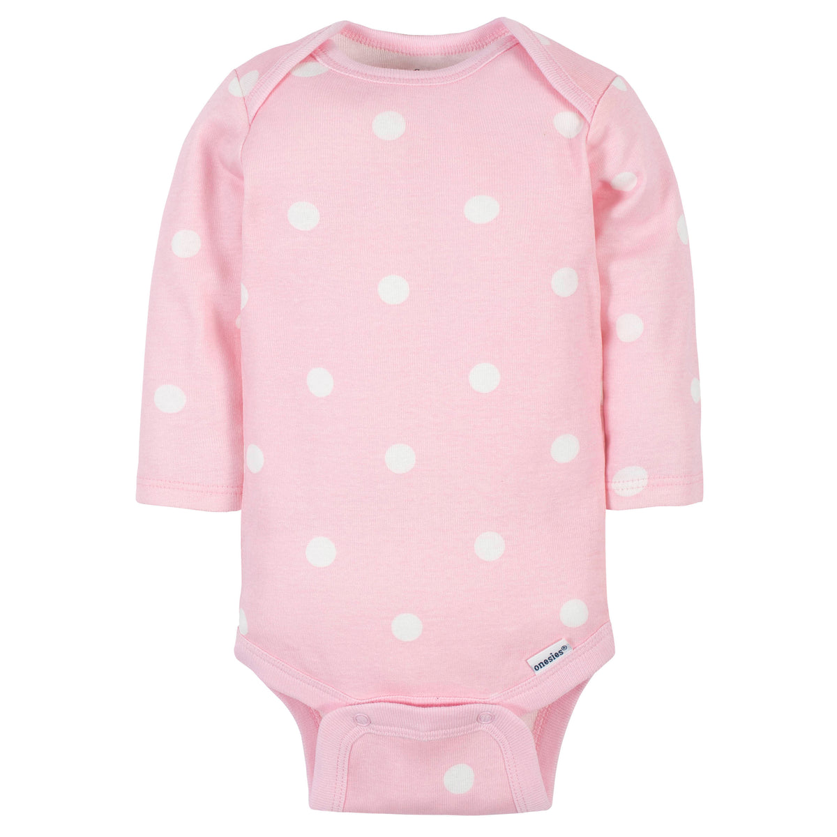 6-Pack Baby Girls Princess Long Sleeve Onesies Bodysuits, additional view 2