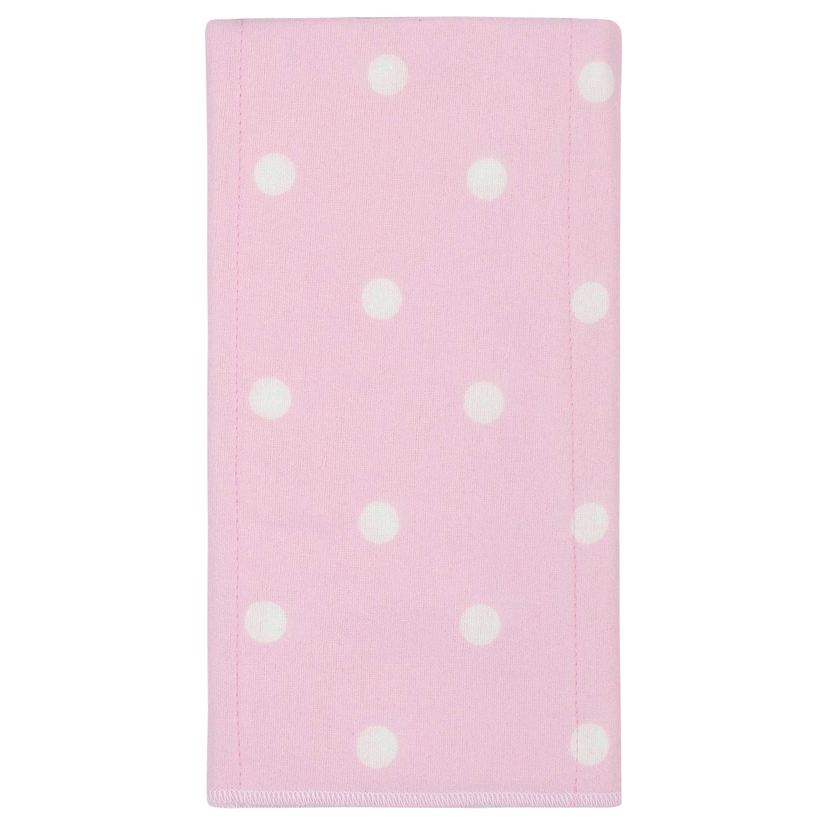 8-Pack Baby Girls Princess Flannel Burp Cloths, additional view 2