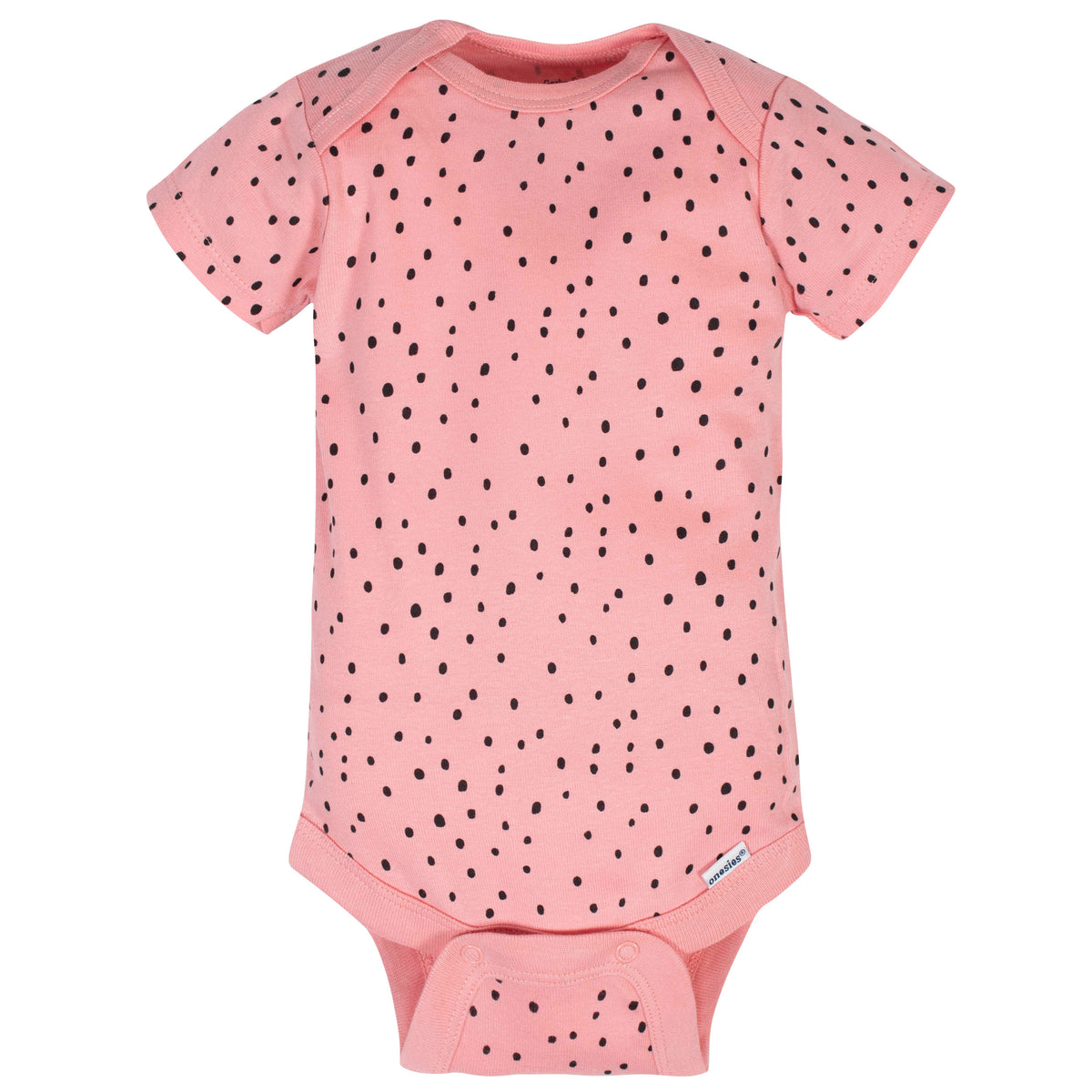 8-Pack Baby Girls Bear Short Sleeve Onesies Bodysuits, additional view 4