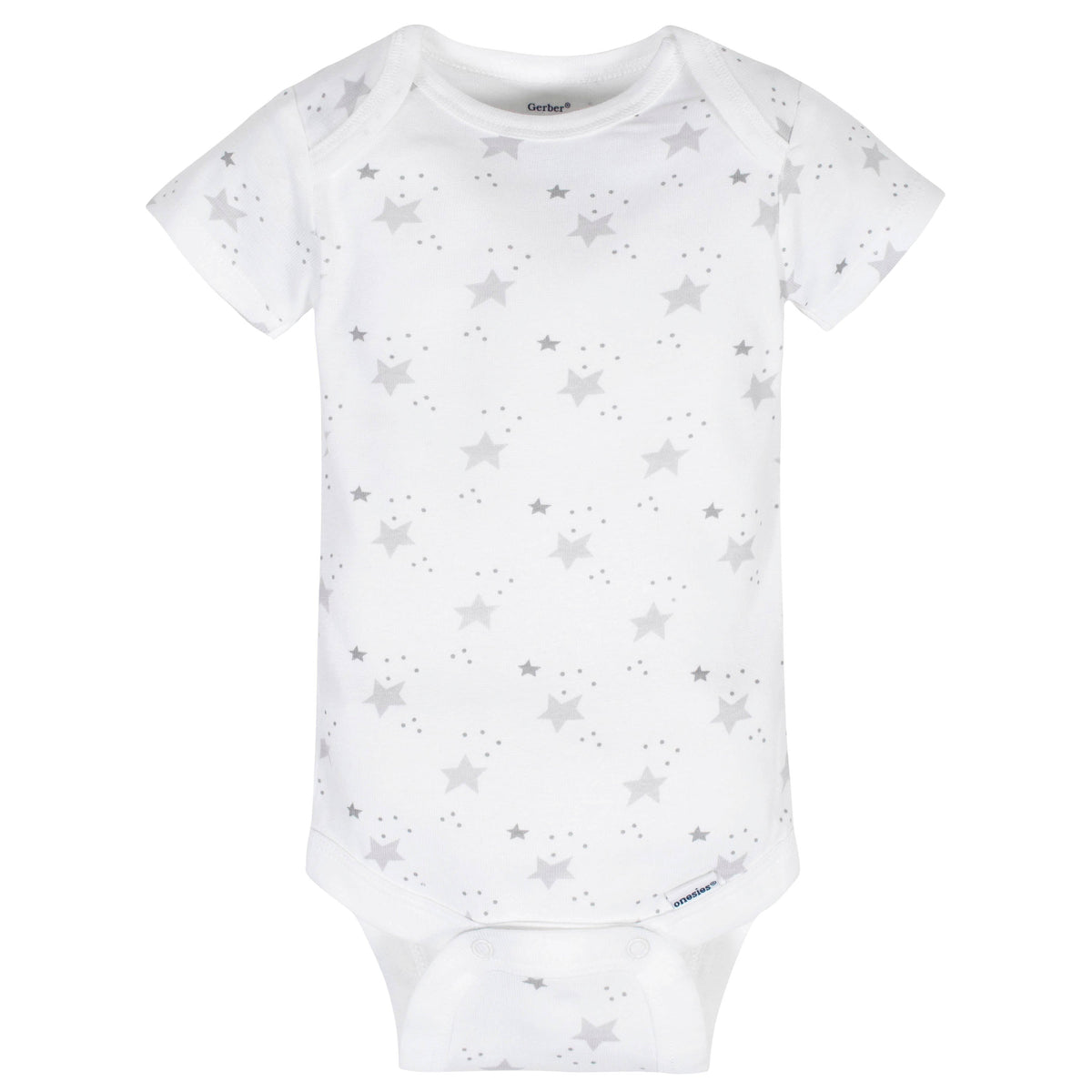 8-Pack Baby Neutral Sheep Short Sleeve Onesies Bodysuits, additional view 3