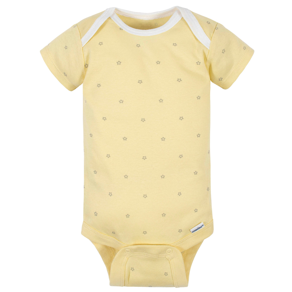 8-Pack Baby Neutral Words Short Sleeve Onesies Bodysuits, additional view 2