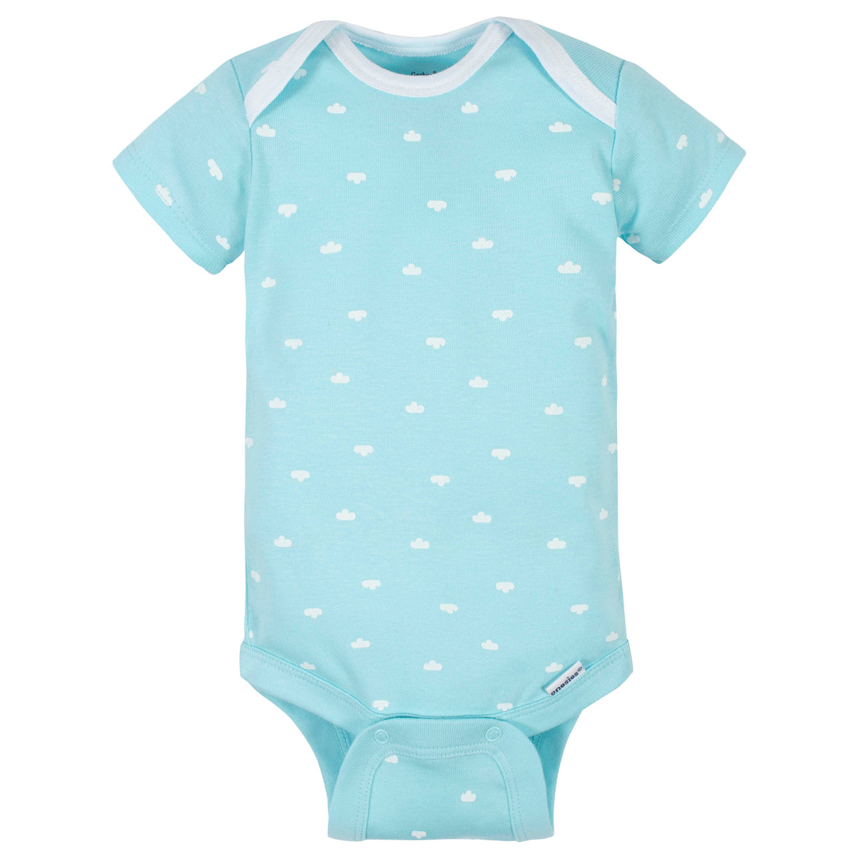 8-Pack Baby Neutral Words Short Sleeve Onesies Bodysuits, additional view 4