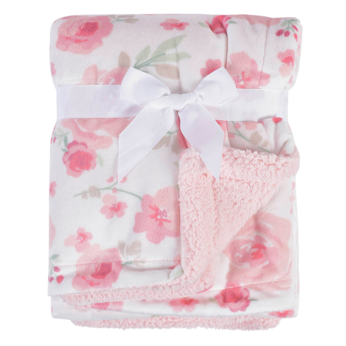 2-Piece Baby Girls Fox Plush Blanket & Security Blanket Set, additional view 4