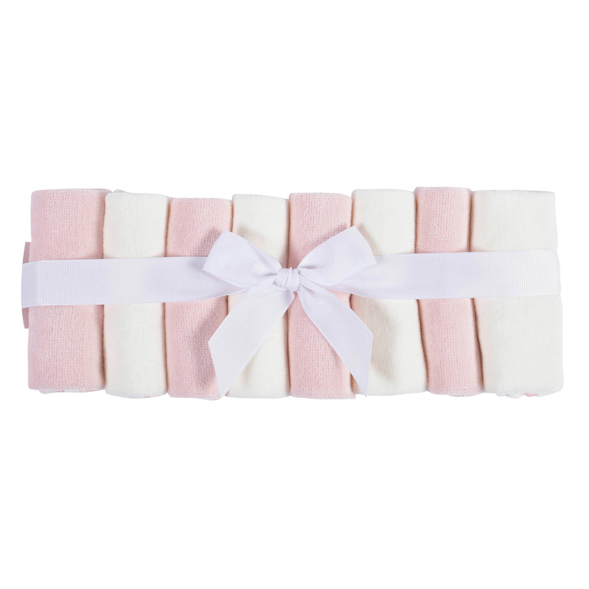 10-Piece Baby Girls Fox Hooded Towel, Robe, & Washcloths Set, additional view 5