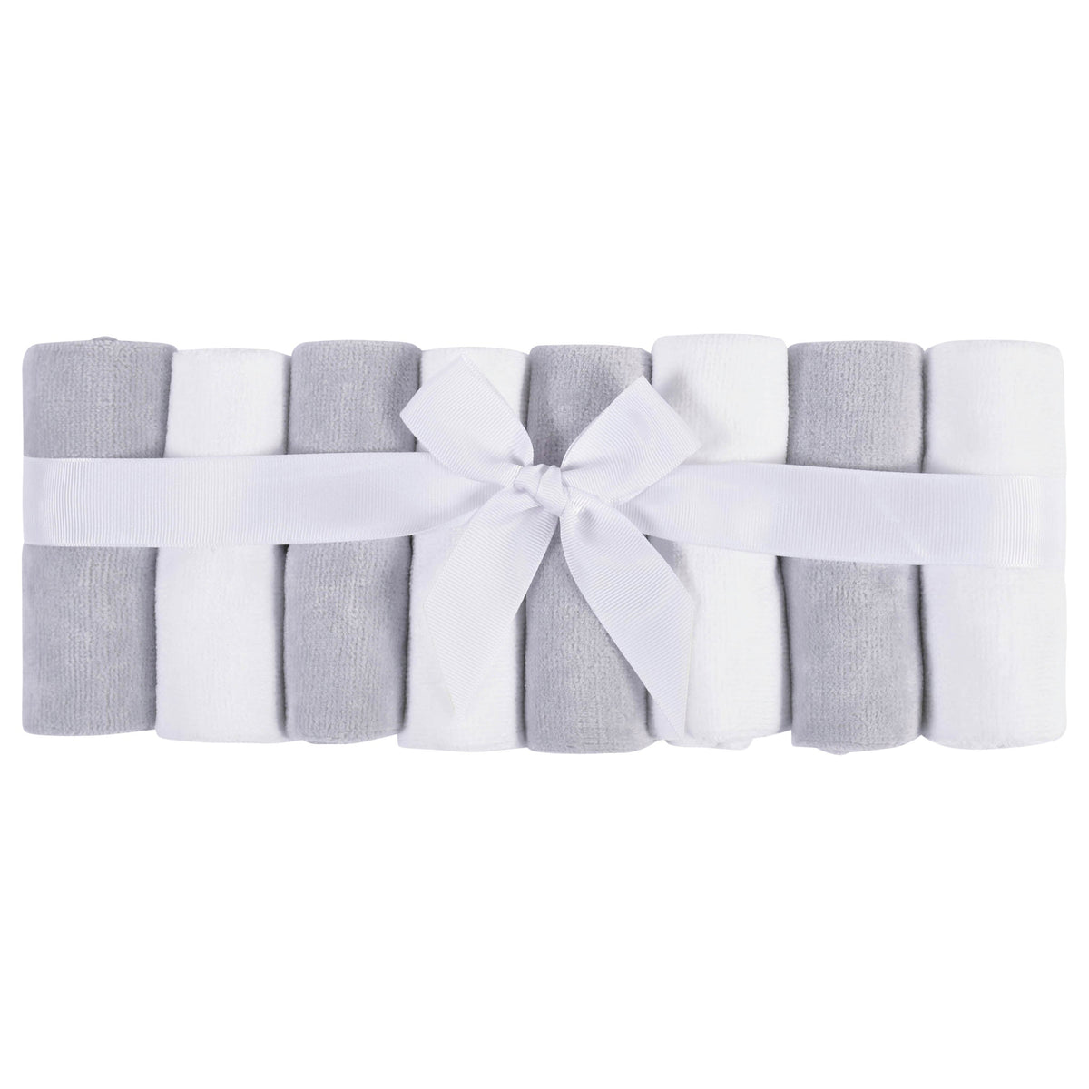 10-Piece Baby Boys Bear Hooded Towel, Robe, & Washcloths Set, additional view 5