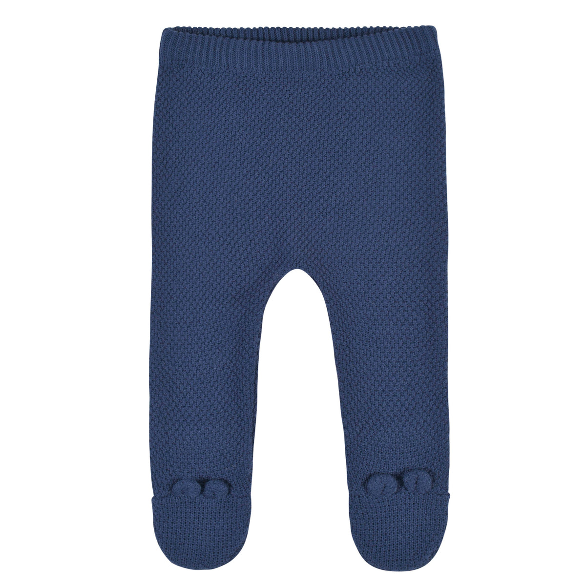 3-Piece Baby Boys Navy Knit Outfit & Blanket Set, additional view 4