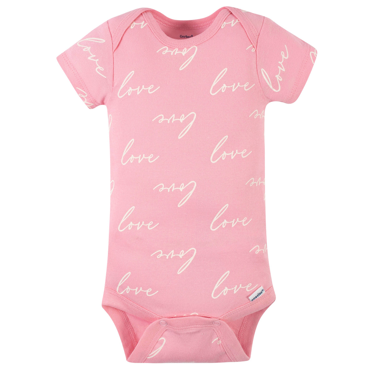 4-Pack Baby Girls Bunny Ballerina Short Sleeve Onesies Brand Bodysuits, additional view 2