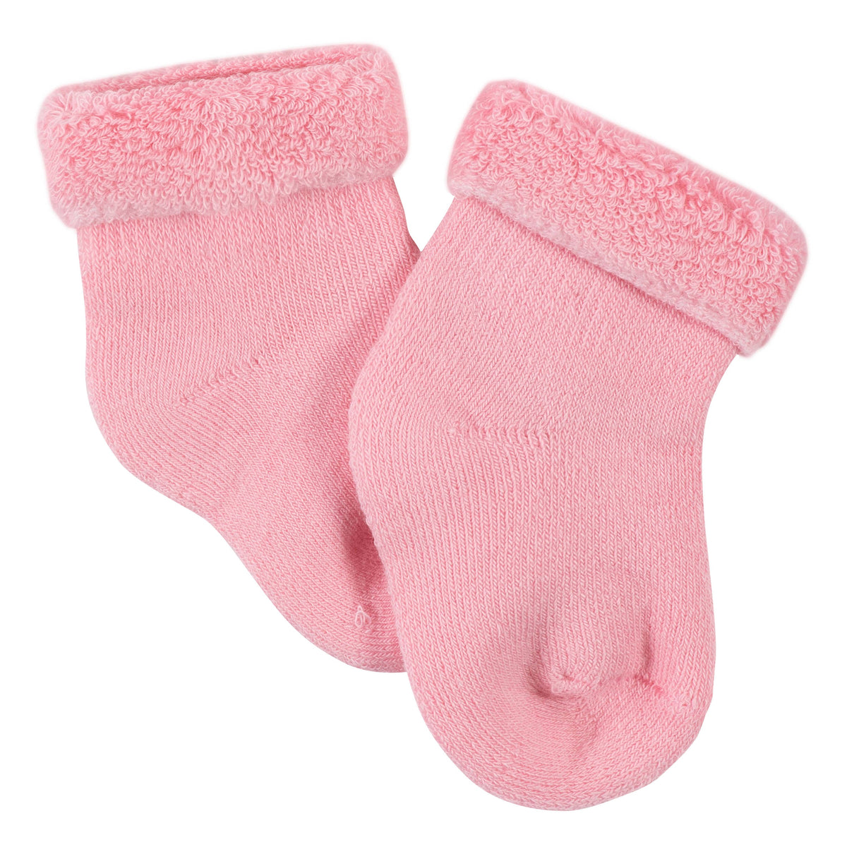 6-Pack Baby Girls Bunny Ballerina Wiggle-Proof Terry Bootie Socks, additional view 5