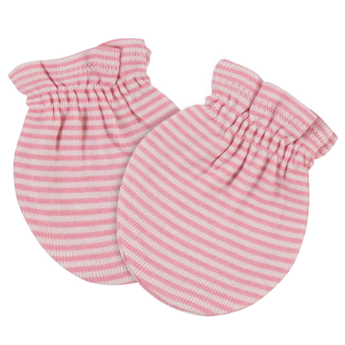 4-Pack Baby Girls Leopard No Scratch Mittens, additional view 2