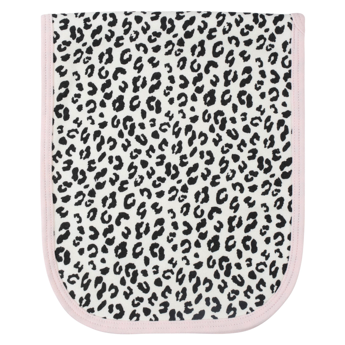 4-Pack Baby Girls Leopard Terry Burp Cloths, additional view 2