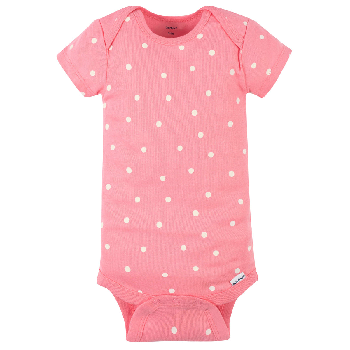 4-Pack Baby Girls Princess Short Sleeve Onesies Brand Bodysuits, additional view 4