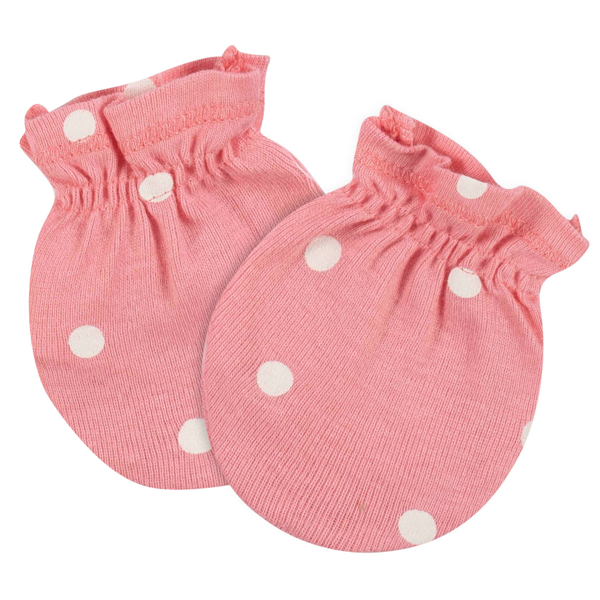 4-Pack Baby Girls Princess No Scratch Mittens, additional view 2