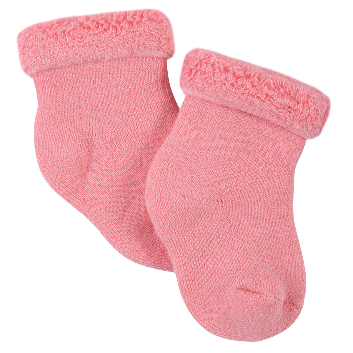 6-Pack Baby Girls Princess Wiggle-Proof Terry Bootie Socks, additional view 4