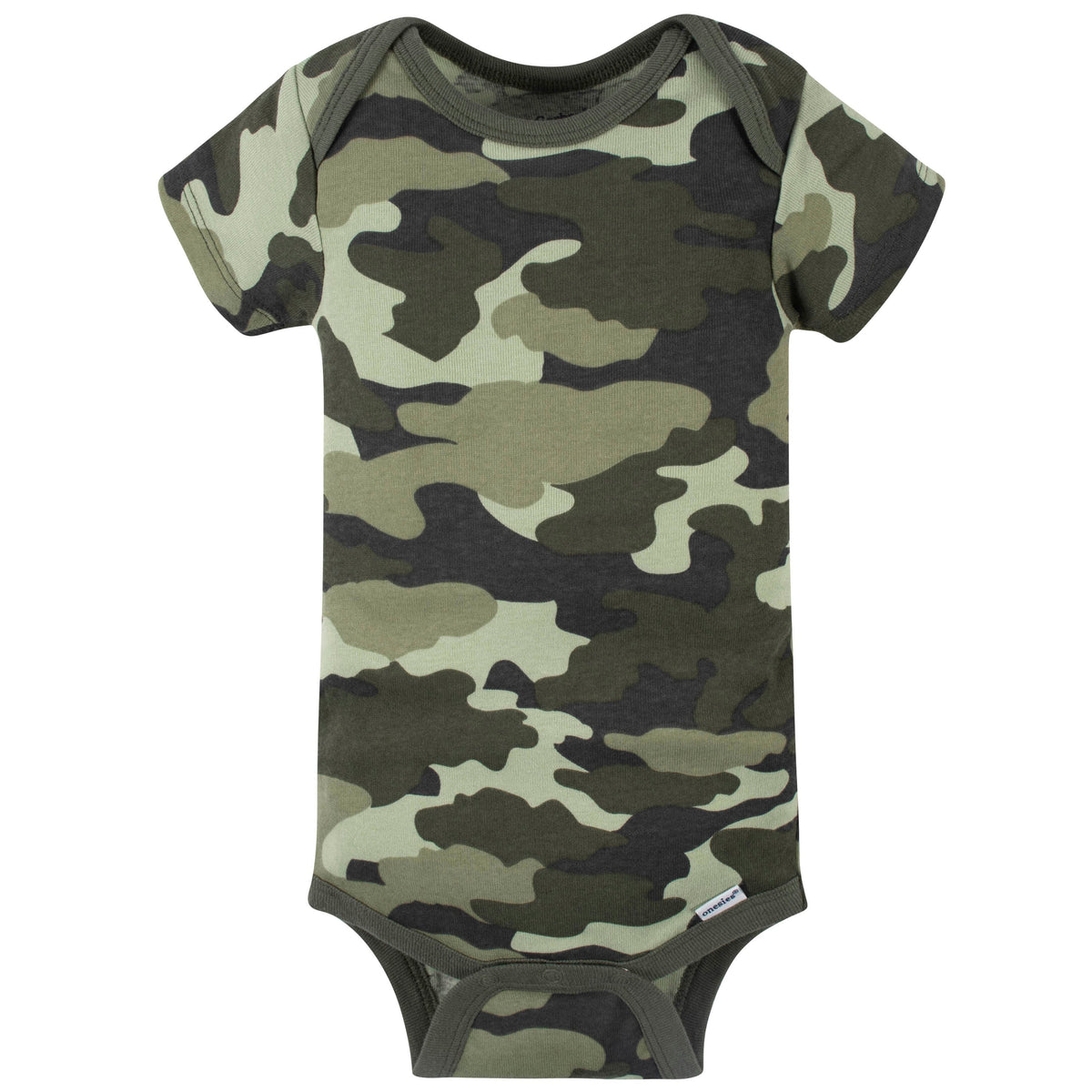 4-Pack Baby Boys Bear Short Sleeve Onesies Bodysuits, additional view 3