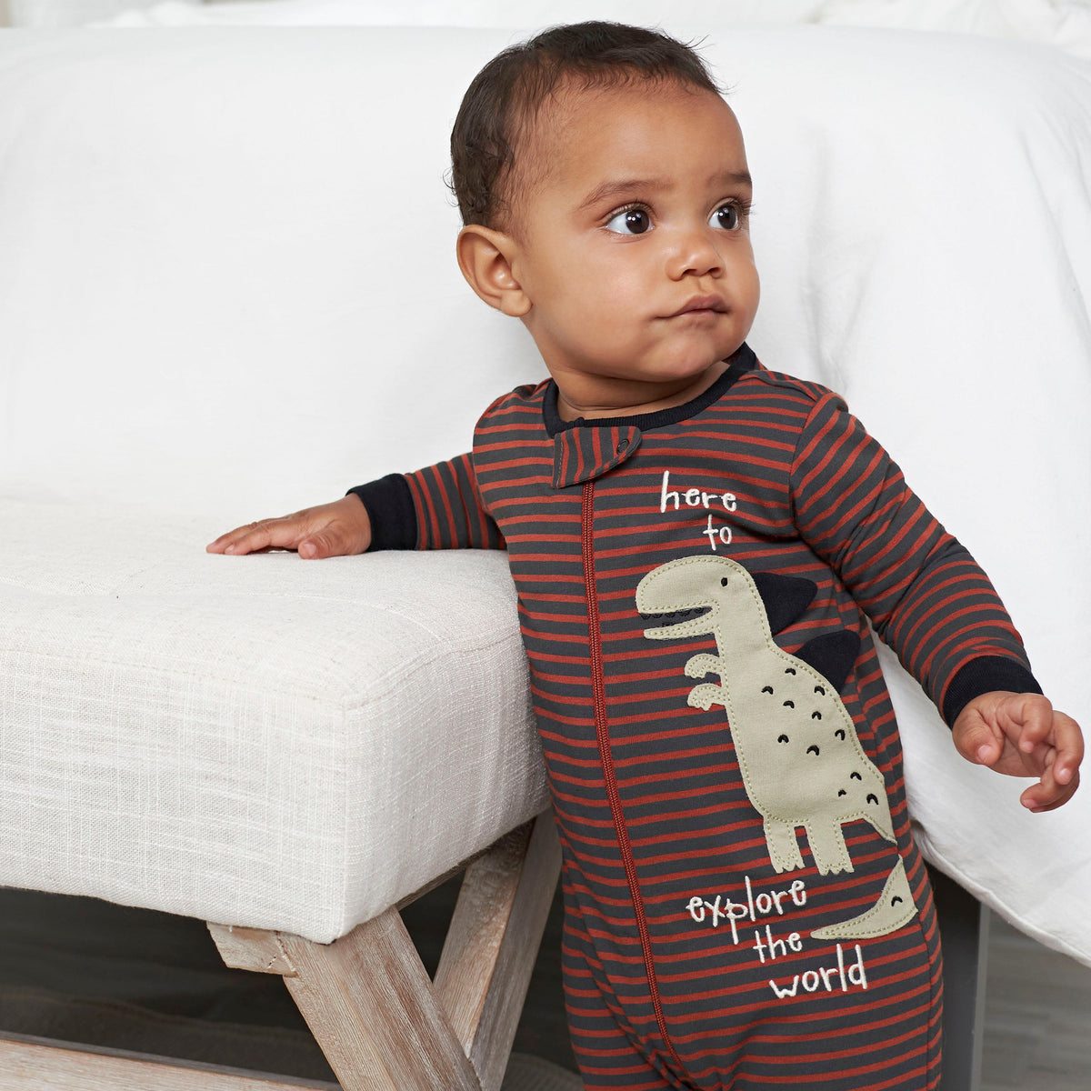 2-Pack Baby Boys Dino Sleep 'N Plays, lifestyle photo 1