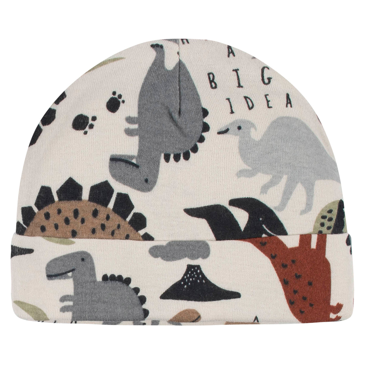 4-Pack Baby Boys Dino Caps, additional view 3