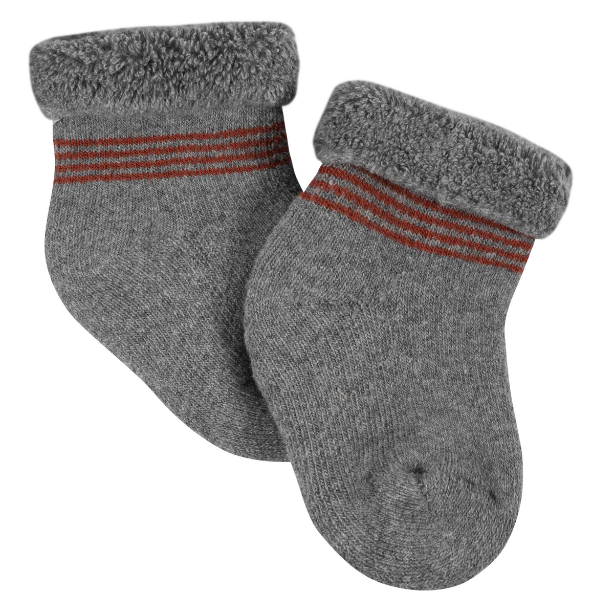 6-Pack Baby Boys Dino Wiggle-Proof Terry Bootie Socks, additional view 3