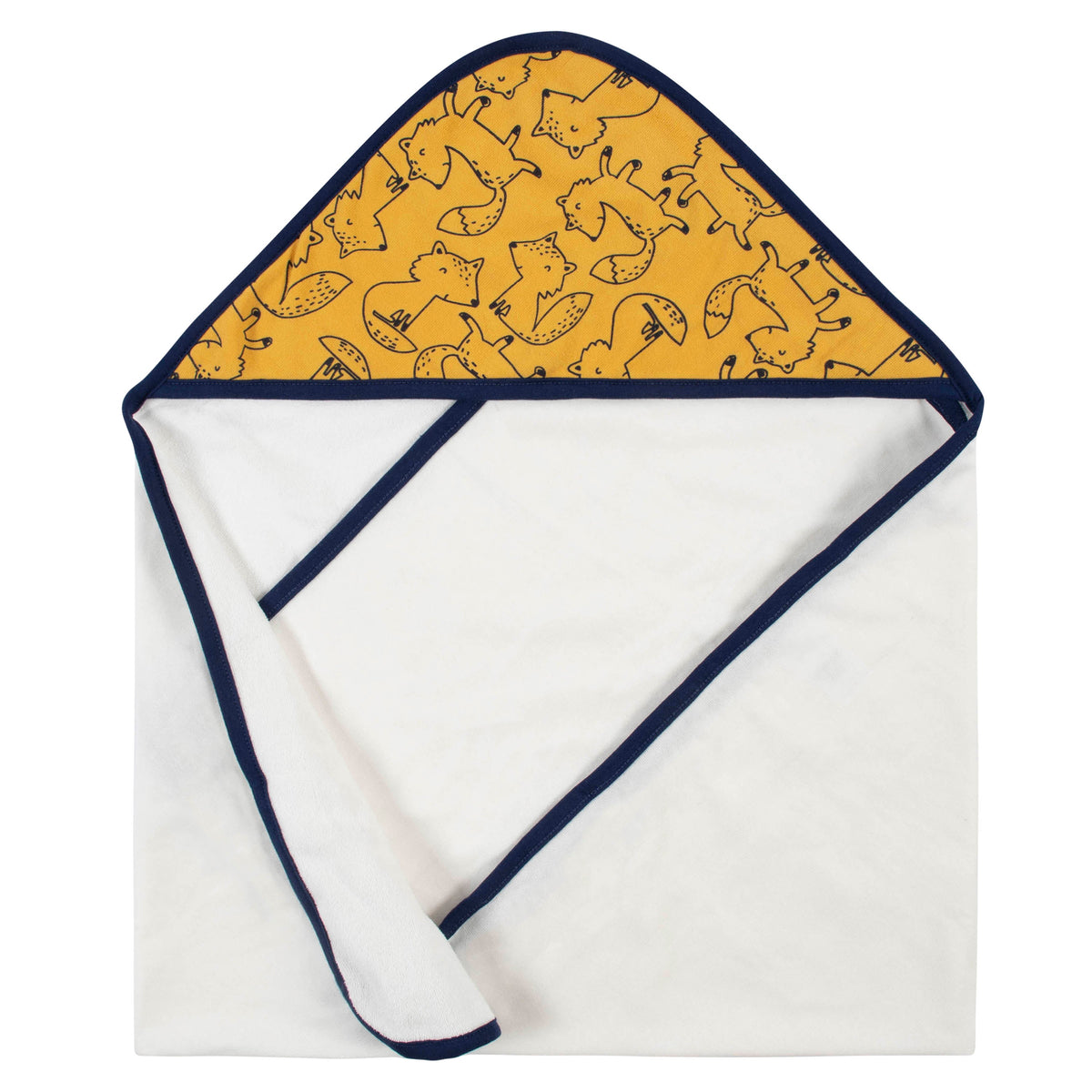 12-Piece Baby Neutral Fox Hooded Towels & Washcloths Set, additional view 2, view 3