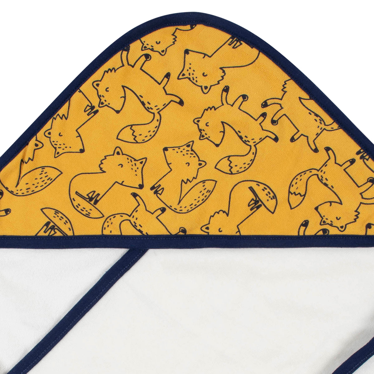 2-Pack Baby Boys Fox Hooded Towels, close-up detail 2