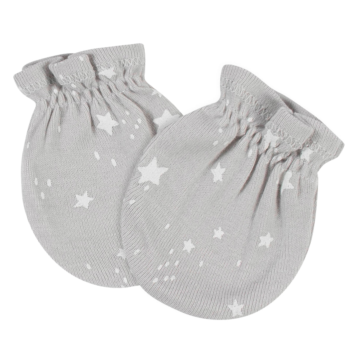 4-Pack Baby Neutral Baby Animals No Scratch Mittens, additional view 2