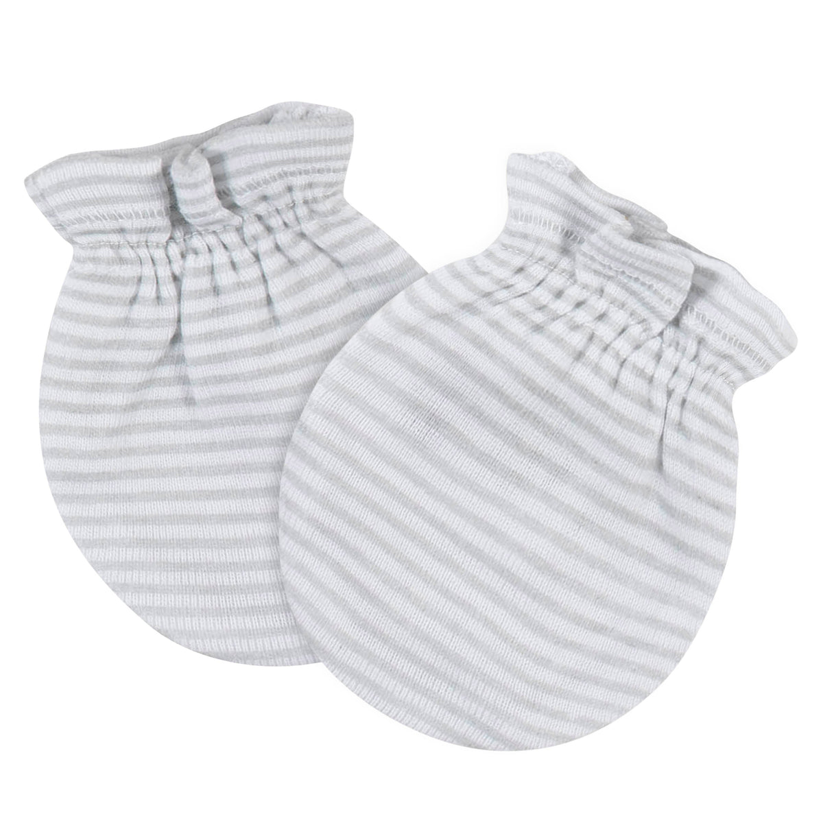 4-Pack Baby Neutral Baby Animals No Scratch Mittens, additional view 4