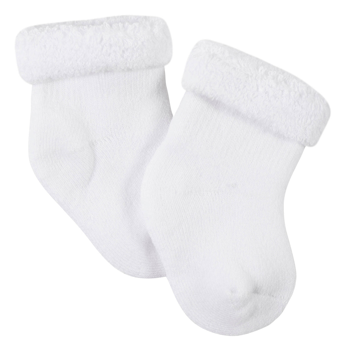 6-Pack Baby Neutral Baby Animals Wiggle-Proof Terry Bootie Socks, additional view 4