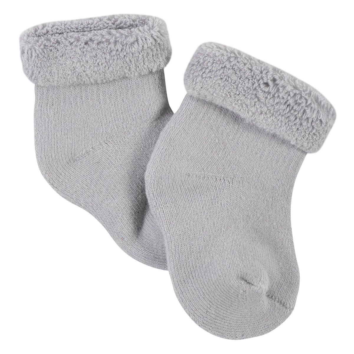 6-Pack Baby Neutral Baby Animals Wiggle-Proof Terry Bootie Socks, additional view 5