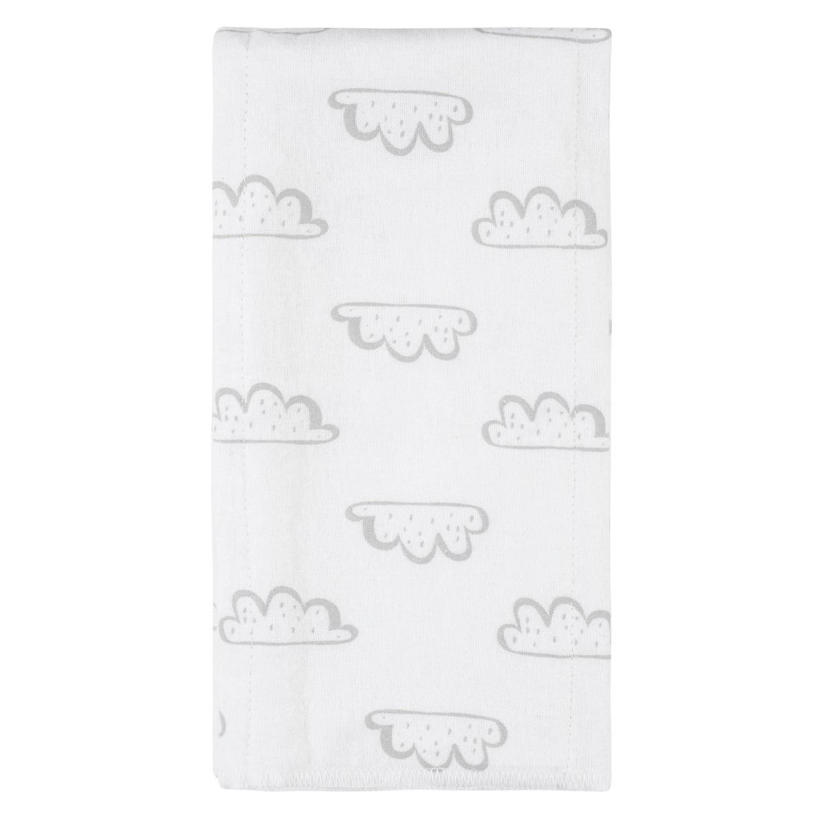 4-Pack Baby Neutral Baby Animals Flannel Burp Cloths, additional view 3