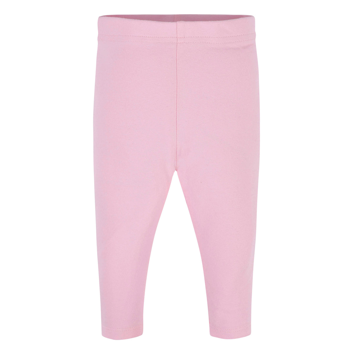 3-Pack Baby and Toddler Girls Pink & Black Premium Leggings, additional view 1