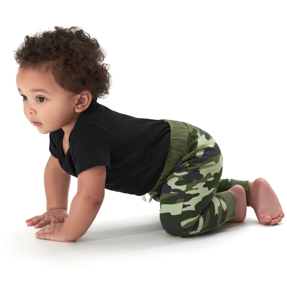 3-Pack Baby and Toddler Boys Camo Premium Jogger, lifestyle photo 2