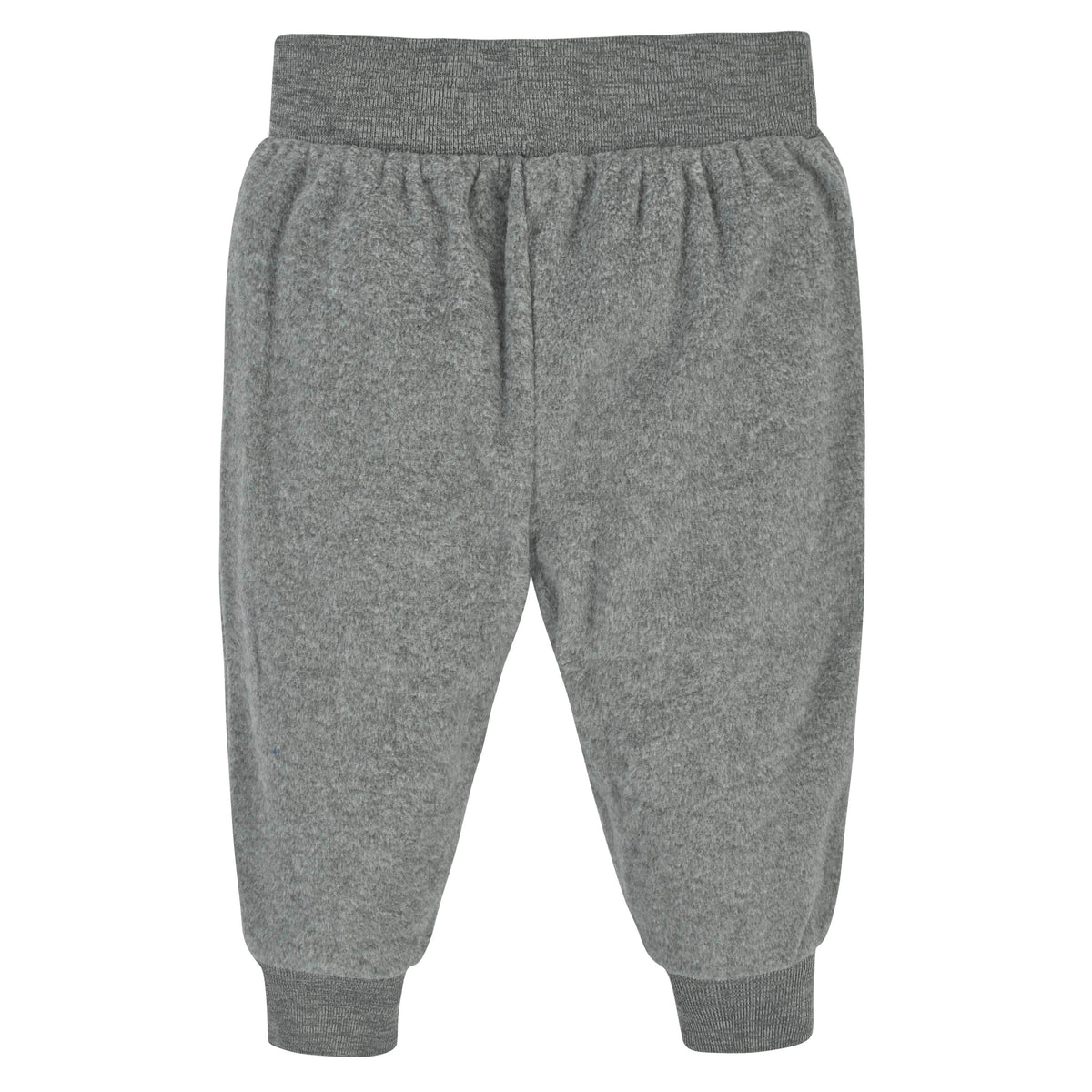 4-Pack Baby Boys Navy & Gray Microfleece Pants, additional view 2