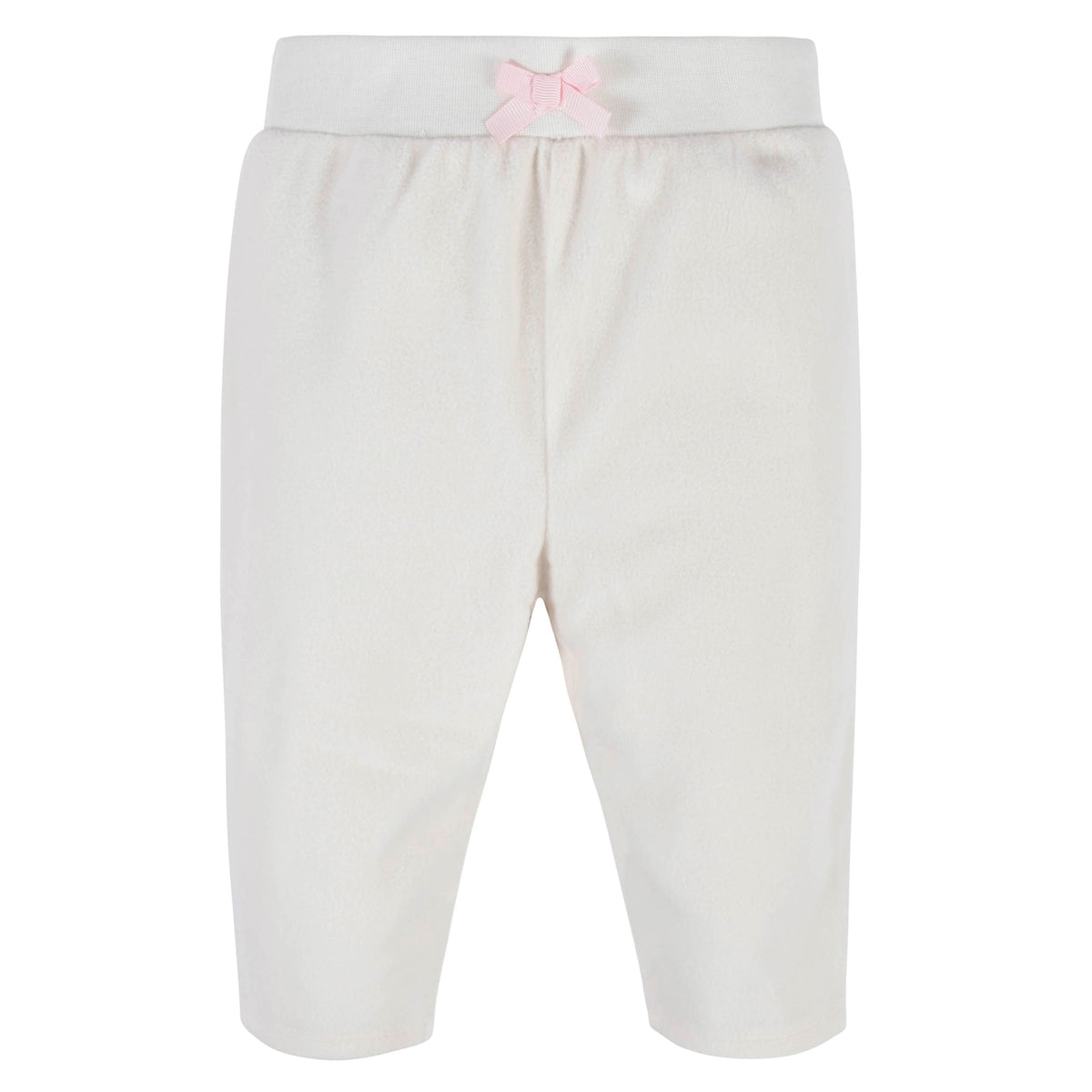 4-Pack Baby Girls Floral Microfleece Pants, additional view 3