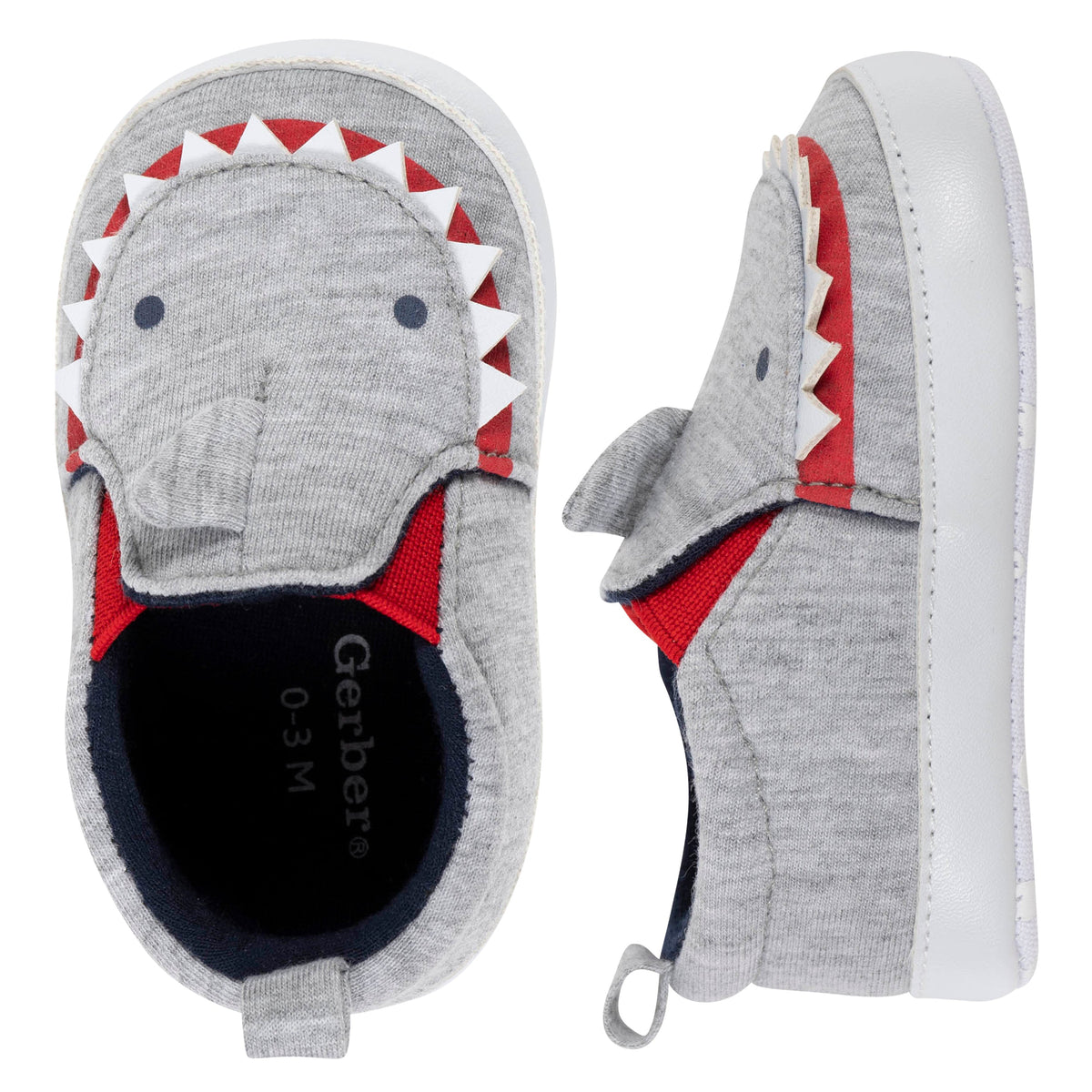 Baby Boys Shark Shoes, additional view 3