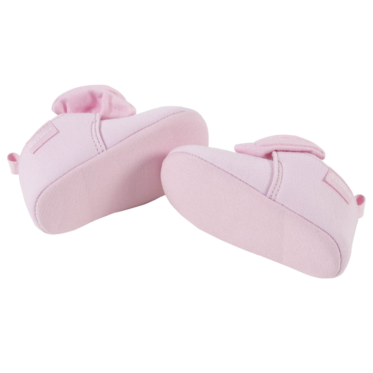 Baby Girls Pink Slipper Shoes, additional view 2