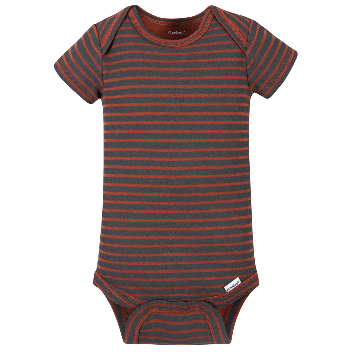8-Pack Baby Boys Dino Short Sleeve Onesies Brand Bodysuits, additional view 3