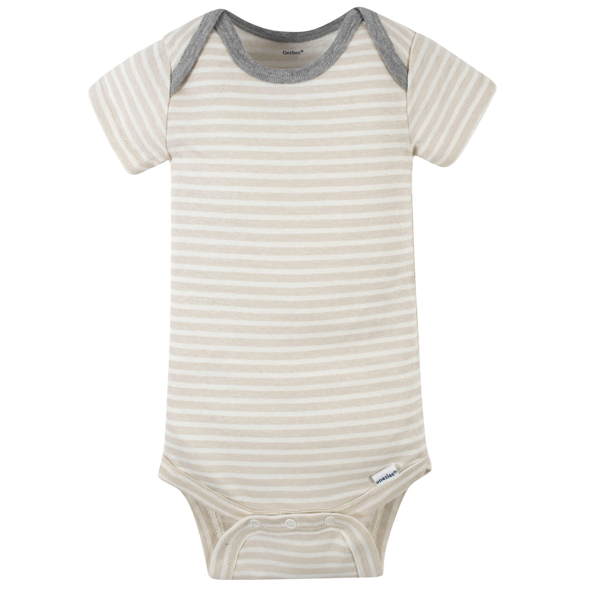 8-Pack Baby Boys Dino Short Sleeve Onesies Brand Bodysuits, additional view 5